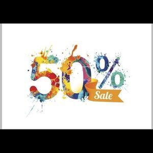 Bundle any 2 items and save 50% off!!